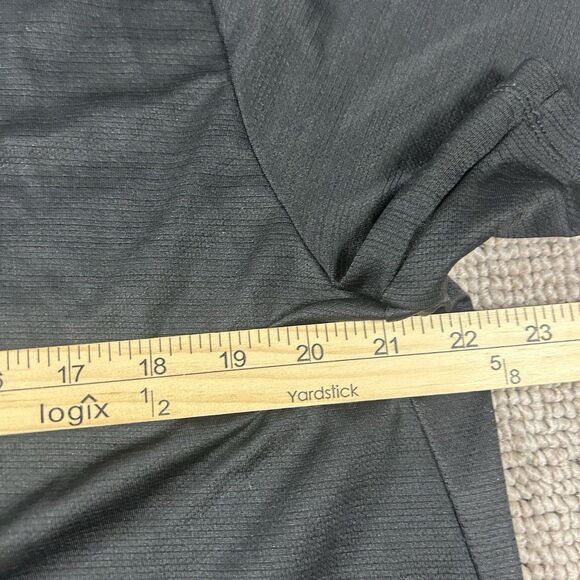 Nike Running Dri-Fit Miler Shirt Mens XL Black Reflective Short Sleeve CU0326010 - Picture 8 of 12